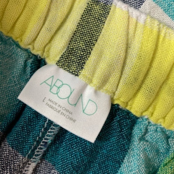 multi color linen shorts - Picture 5 of 6